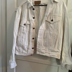 Levi’s White Denim Jacket